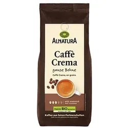 ALNATURA Caffè Crema Bio-Kaffeebohnen Arabicabohnen kräftig 1,0 kg