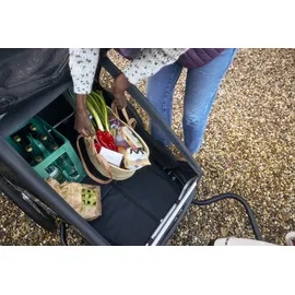 Croozer Kid Yuuna Kinderanhänger schwarz 2025