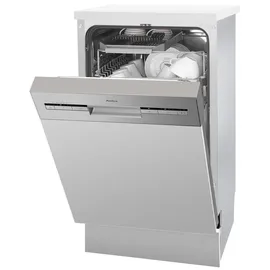 Amica EGSP 560 911 E Einbau-Geschirrspüler (teilintegrierbar, 448 mm breit, Edelstahl)