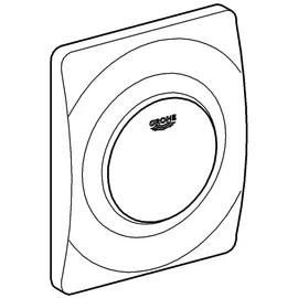 Grohe Surf Betätigungsplatte weiß