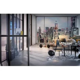 KOMAR Vliestapete Suite 400 x 260 cm 1 St Grau