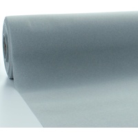Sovie HORECA Linclass Airlaid Tischdeckenrolle Grau - Tischdecke 120cm x 25m - Einfarbige Papiertischdecke Rolle - Ideal für Party & Hochzeit