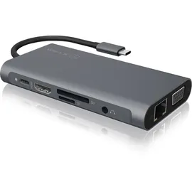 Icy Box IB-DK4040-CPD, - Dockingstation - USB-C