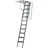 DOLLE Bodentreppe clickFIX comfort 244-264 cm Holz, Kunststoff