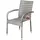 CASARIA Gartenstuhl 56 x 60 x 90 cm grau 4 St.