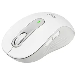 Logitech Signature M650 Pale Grey M - Bluetooth, Logi Bolt, 4000 DPI, Unterstützt von Logi Options+