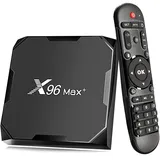 Android 9.0 TV Box, Smart TV Box 4 + 64GB Amlogic S905X3 Media Box, unterstützt 8K/4K / BT4.0/2.4G + 5G Dual WiFi HDMI 3.0 Smart Media Player mit Fernbedienung