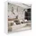 altdecor Schiebetürenschrank Flora 200 x 216 x 61 cm Weiß