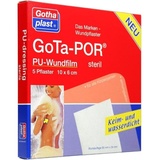 Gothaplast GOTA-POR PU Wundfilm 10x6 cm steril Pflaster