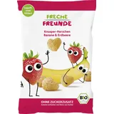 Erdbär Freche Freunde Bio Knusper-Herzchen Banane & Erdbeere 30 g