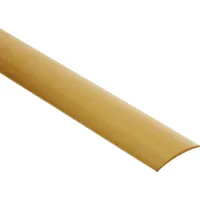 Alfer Übergangsprofil Aluminium messingfarben 1000 x 40 mm