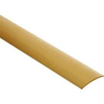 Alfer Übergangsprofil Aluminium messingfarben 1000 x 40 mm