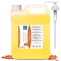 bleu & marine Bretania Bio Mandelöl - Kaltgepresst, Ökologische Anbau in Spanien - Babyfreundlich, Anti-Dehnungsstreifen, Natürliches Make-up-Entferner, Massageöl 2000 ml