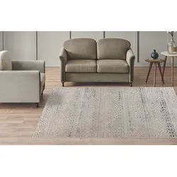 Kayoom Teppich »Gene 525«, rechteckig, 8 mm Höhe Kayoom beige, blau B: 160 cm   1 St.