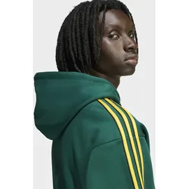 adidas Hoodie Tipped Stripes Collegiate Grün L