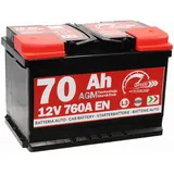 Speed Autobatterie AGM 70Ah 760A Start&Stop L3