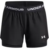 Under Armour Tech Play Up 2in1 Trainingsshorts Mädchen Schwarz L