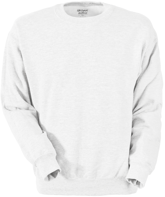 Gildan DryBlendTM Crewneck Sweatshirt, white, S