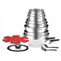TEFAL INGENIO EMOTION TOPFSET 20-TEILIG, TÖPFE, PFANNEN, DECKELN, 2 x GRIFFE NEU