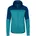 Descender Fleecepullover mit Kapuze Blau S