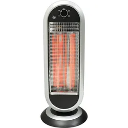 Carbon Stand Heizstrahler 450W/900W elektrisch mit Weitwinkel-Oszillation