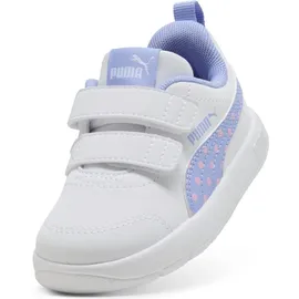 Puma Courtflex V3 Dotty V Kinder Pink/Weiß 24
