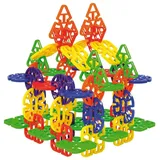 Eduplay 120-235 Steckrosetten, 6 Formen & Farben, mit Aufbewahrungsbox, mehrfarbig, 216-teilig (1 Set)