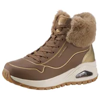 SKECHERS Damen UNO Rugged Stiefelette, Taupe, 40 EU