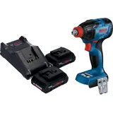 Bosch GDX 18V-210 C Professional, Akku Drehschlagschrauber 18 V 210 Nm Brushless + 2x ProCORE Akku 4,0 Ah + Ladegerät