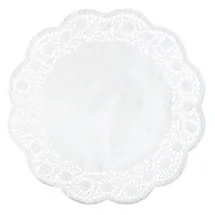 RBV Birkmann Tortenspitzen - Ø 17 cm, 24 Stück, weiß