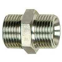 Riegler Doppelgewindenippel, G 1/2 a., G 1/2 a., SW