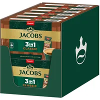 Jacobs 3in1 Classic, 12x10 Sticks, löslicher Kaffee Instantkaffee 120