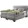 ed exciting design Boxspringbett ED EXCITING DESIGN "Evolution", grau (grau uran 02 schlamm), B:210cm L:220cm, Komplettbetten, Boxspringbett, inkl. Motor und Topper