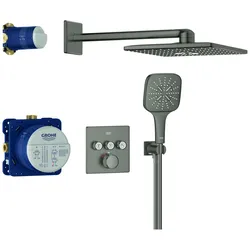 GROHE Unterputz-Duschsystem Grohtherm SmartControl 34864 THM e. Form 3 ASV hard graph. geb., 34864AL 34864AL0