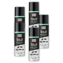 5x 200ml LIQUI MOLY 21808 Camping Pflege- und Gleitspray für Kederschienen