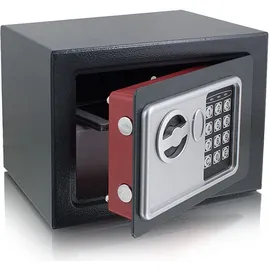 BITUXX Minisafe Wandtresor Wandsafe Schranktresor Geldschrank Möbeltresor Geldsafe Grau