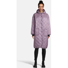 salzhaut Steppmantel HUSNA in Purple | Türkis - S