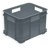 KEEEPER Aufbewahrungsbox Bruno 35 x 27 x 22 cm 1-tlg. grau