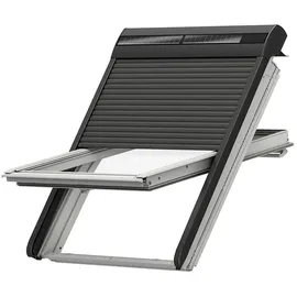 VELUX Solar-Rollladen SSL YK85 0000S Aluminium Dunkelgrau,