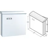 ZAUNBRIEFKASTEN -  Graualuminium RAL 9007