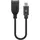 goobay USB-C auf USB-A 0,2 m Schwarz