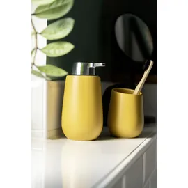 Wenko Waschtisch-Set Badi Gelb aus hochwertiger Keramik