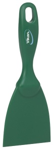 Vikan Spachtel, 75 mm, zur Entfernung angebrannter Verschmutzungen, Farbe: grün