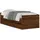 vidaXL Bettgestell 90 x 190 cm Braun