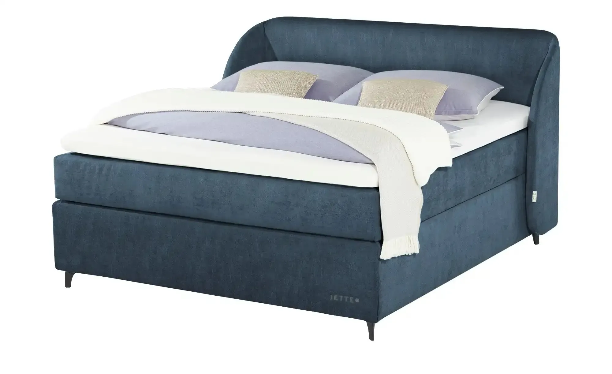 Jette Home Boxspringbett  Jette Embrace ¦ blau ¦ Maße (cm): B: 178 H: 126,5
