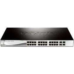D-Link Web Smart DGS-1210-28P - Switch - managed - 24 x 10/100/1000 (PoE)