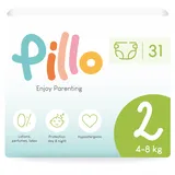 PILLO Windeln Gr. 2 (4-8 kg) 31 St.
