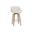 miliboo Design-Barhocker 65 cm Weiß
