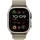 Apple Watch Ultra 2 GPS + Cellular 49 mm Titangehäuse natur, Alpine Loop olive S