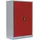 Classix Stahlschrank X-530324 feuerrot, lichtgrau 92,0 x 42,0 x 120,0 cm, aufgebaut